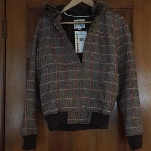 NWT - Roxy zip jacket